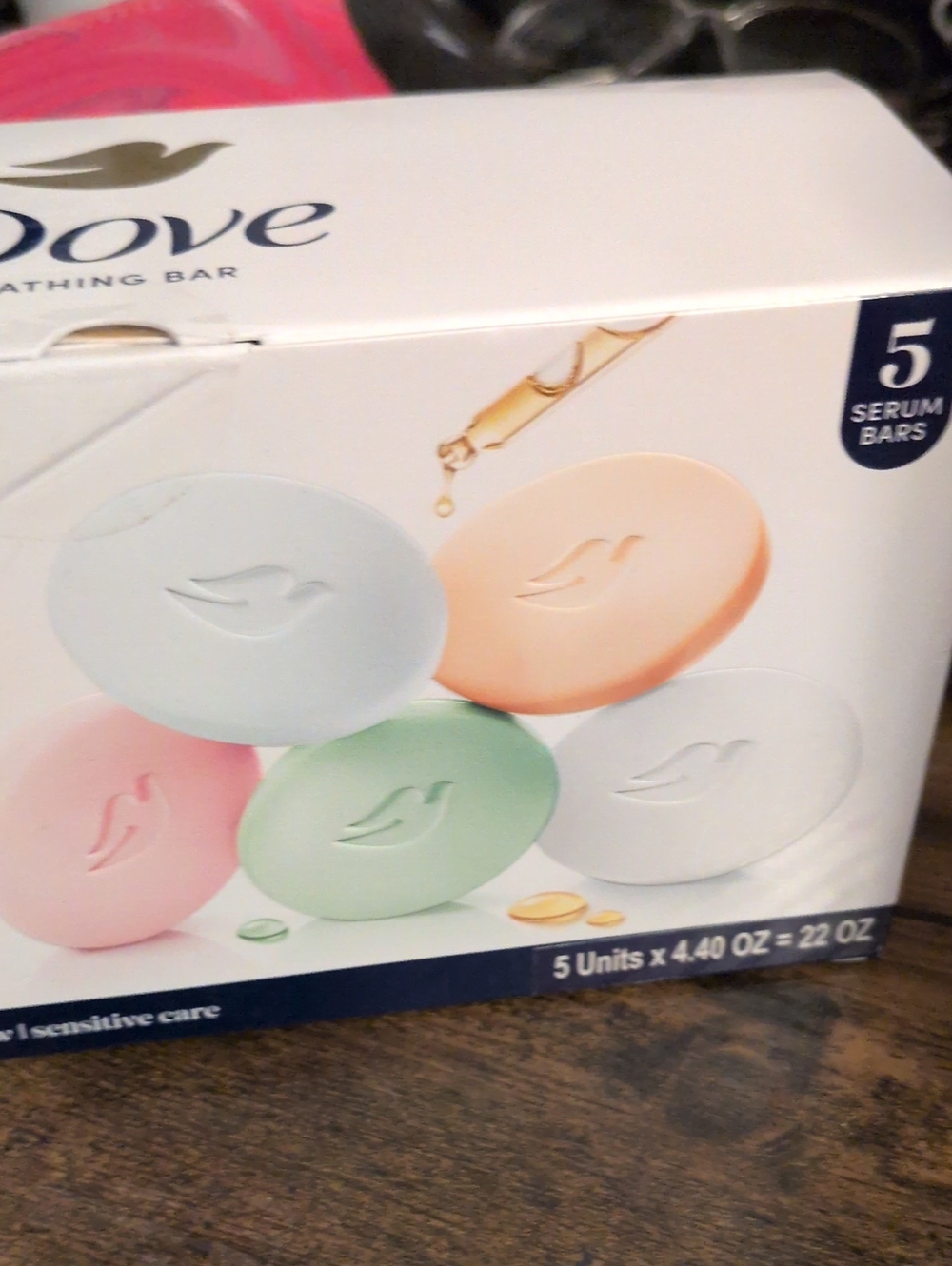 DOVE Serum Bar Collection - Pastel Variety 5 Pack Nourish, Hydrate Radiance, - Picture 3 of 3